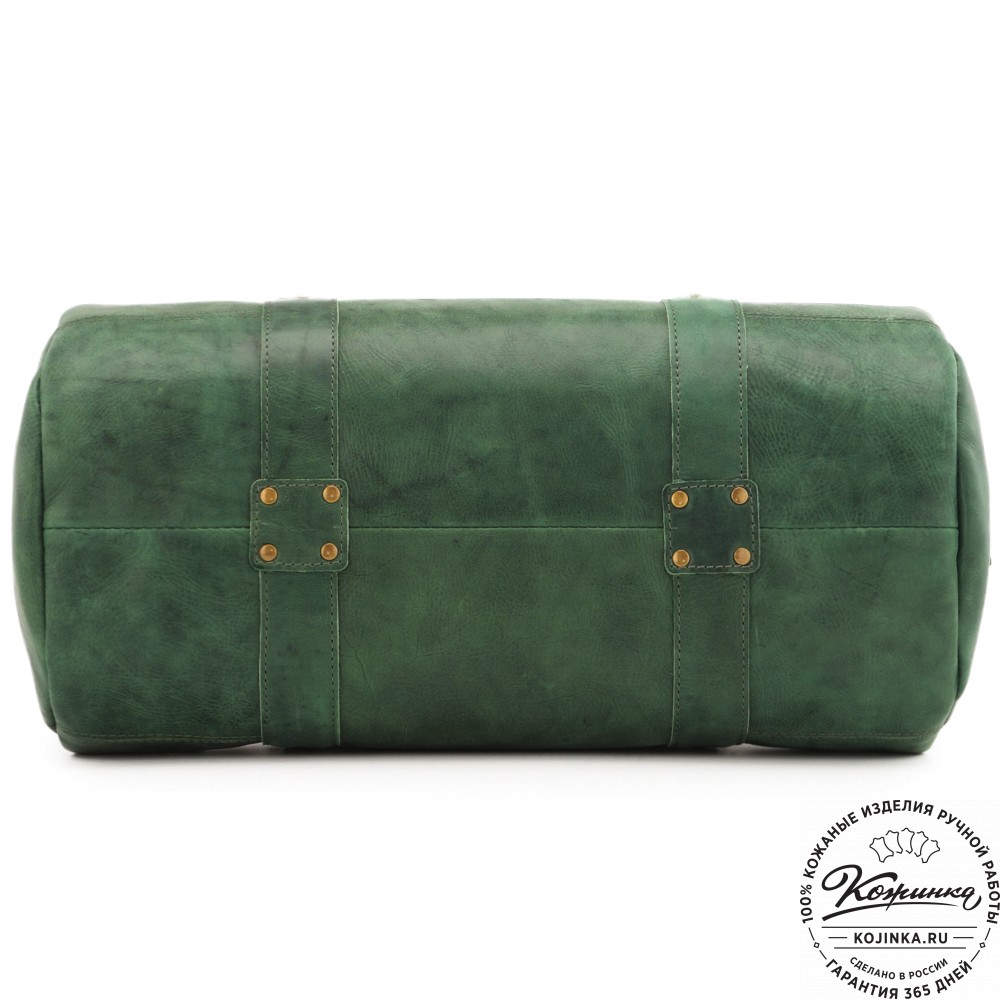  Кожаная сумка "Тайлер" (изумруд) 